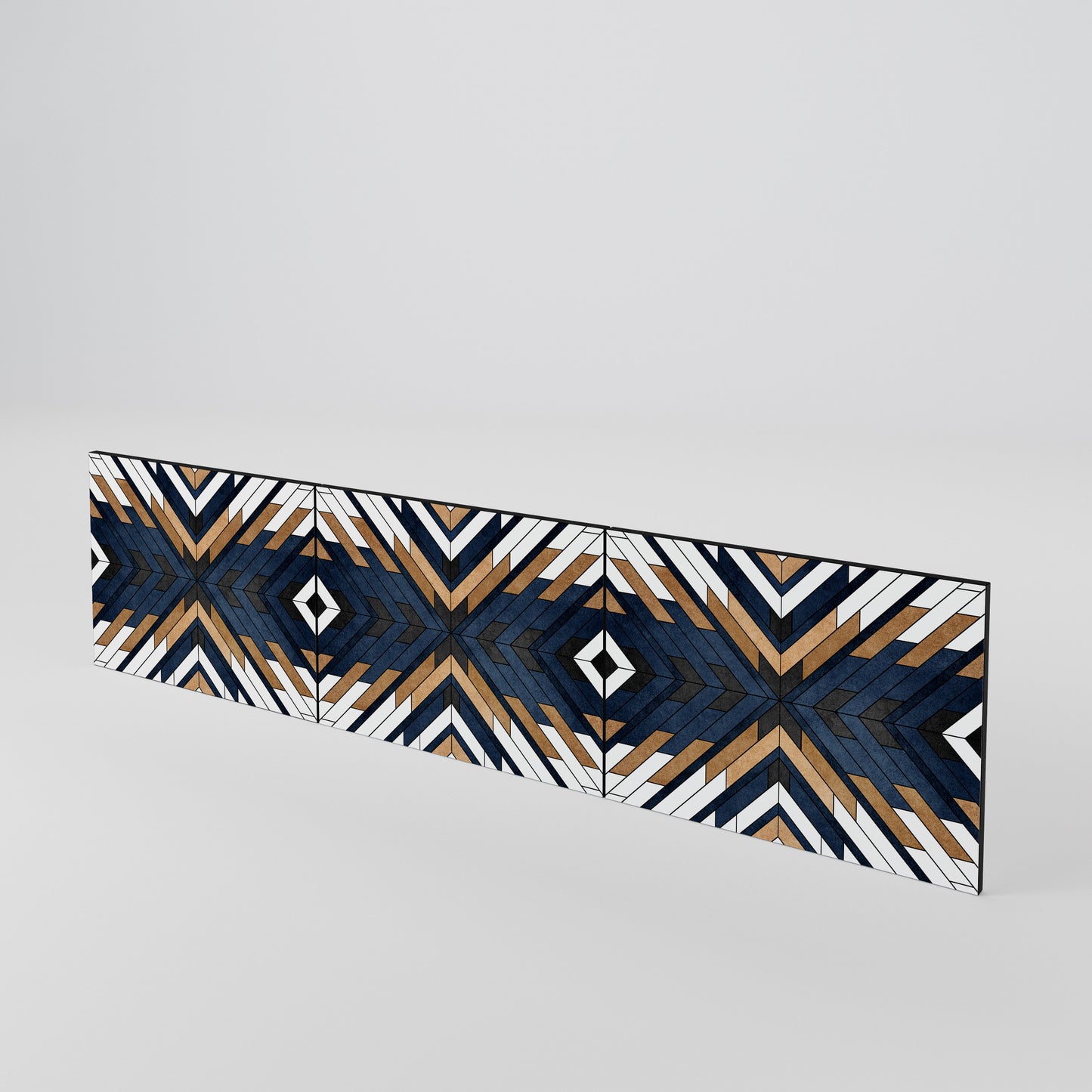 ARTFUL GEOMETRY 3-Piece TV Cabinet Door Set