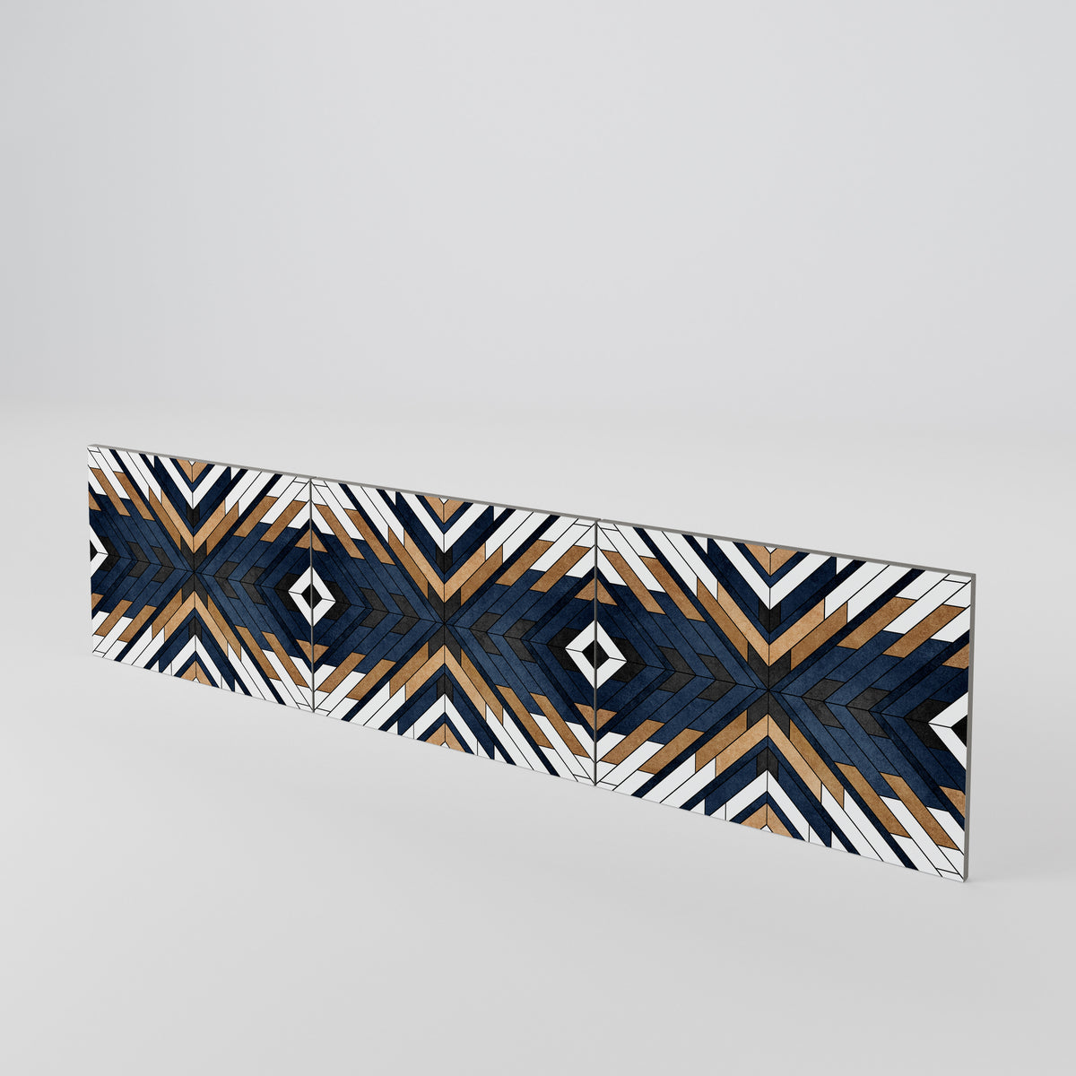 ARTFUL GEOMETRY 3-Piece TV Cabinet Door Set