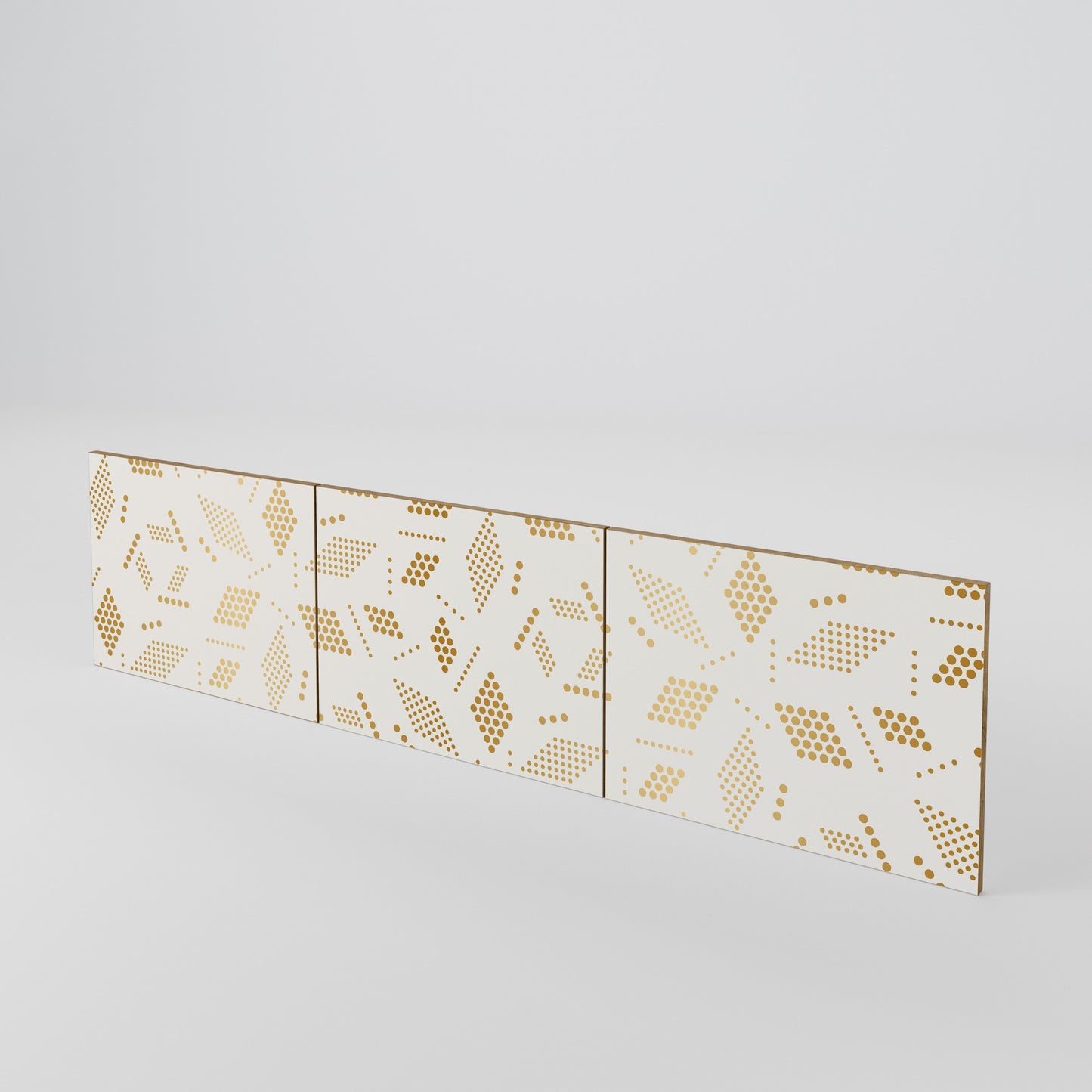 SPOTTED DAZE 3-Piece TV Cabinet Door Set
