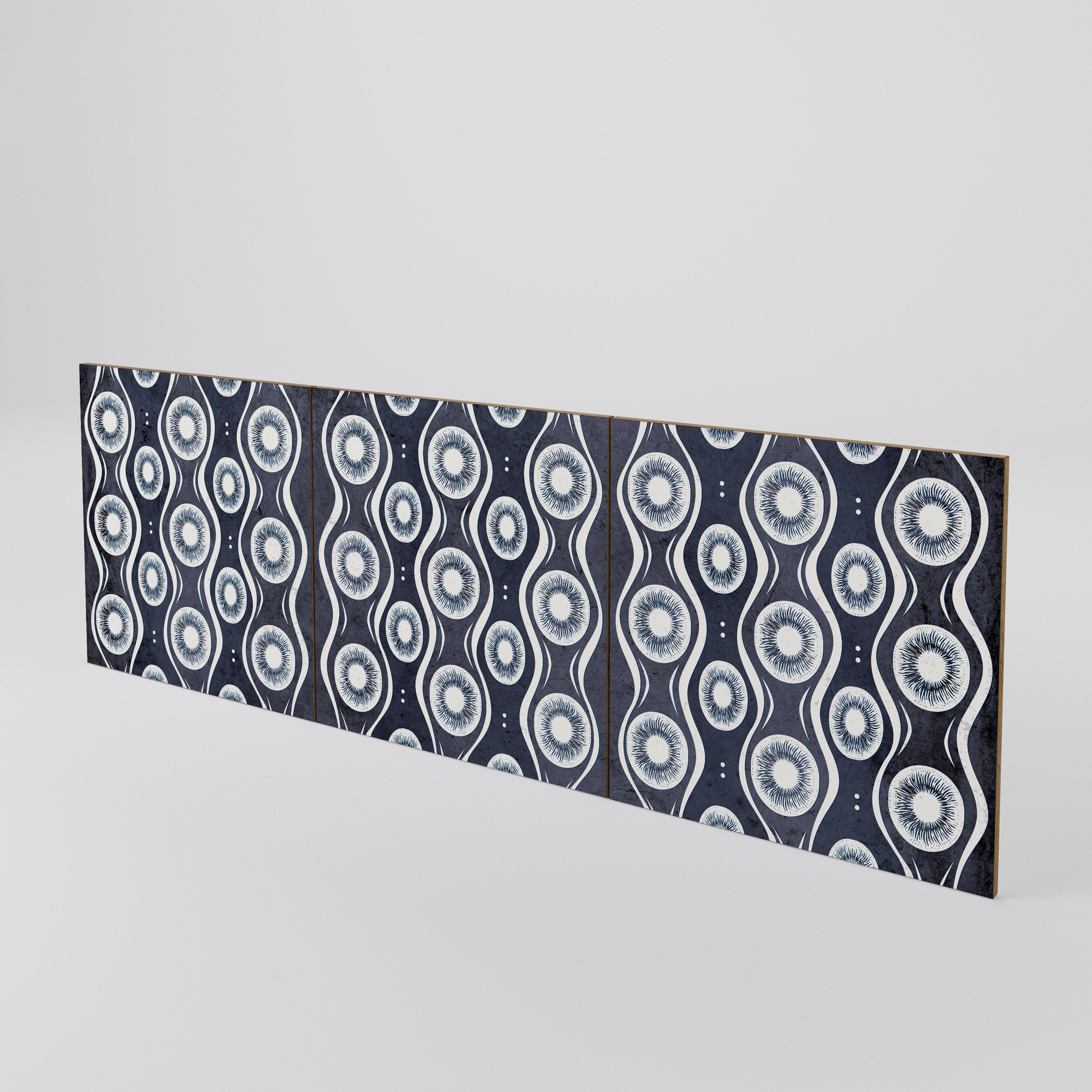 GRAPHITE EYES 3-Piece Sideboard Door Set