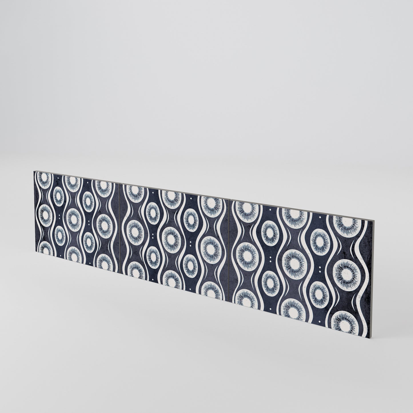 GRAPHITE EYES 3-Piece TV Cabinet Door Set
