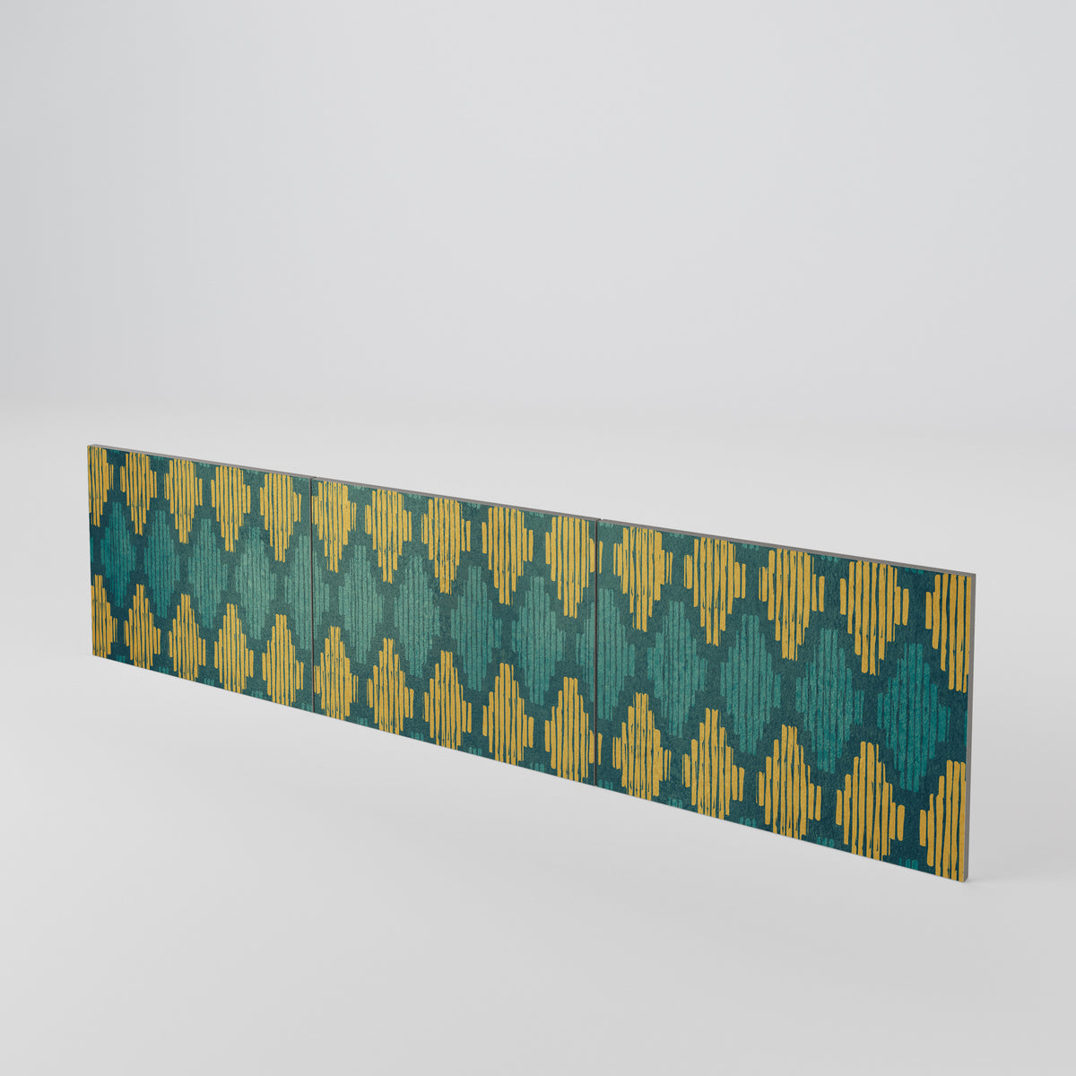 POLYGONS 3-Piece TV Cabinet Door Set