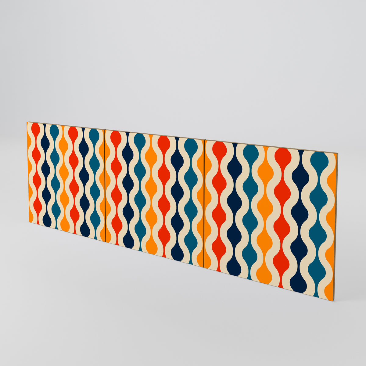 COLORFUL NOSTALGIA 3-Piece Sideboard Door Set