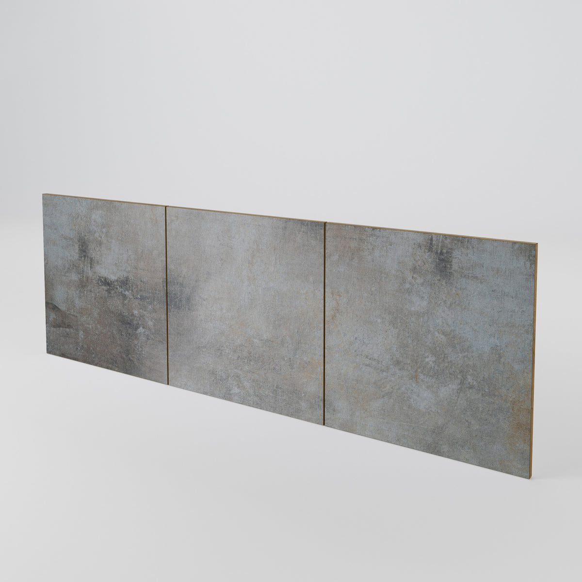 CONCRETE WALL 3-Piece Sideboard Door Set