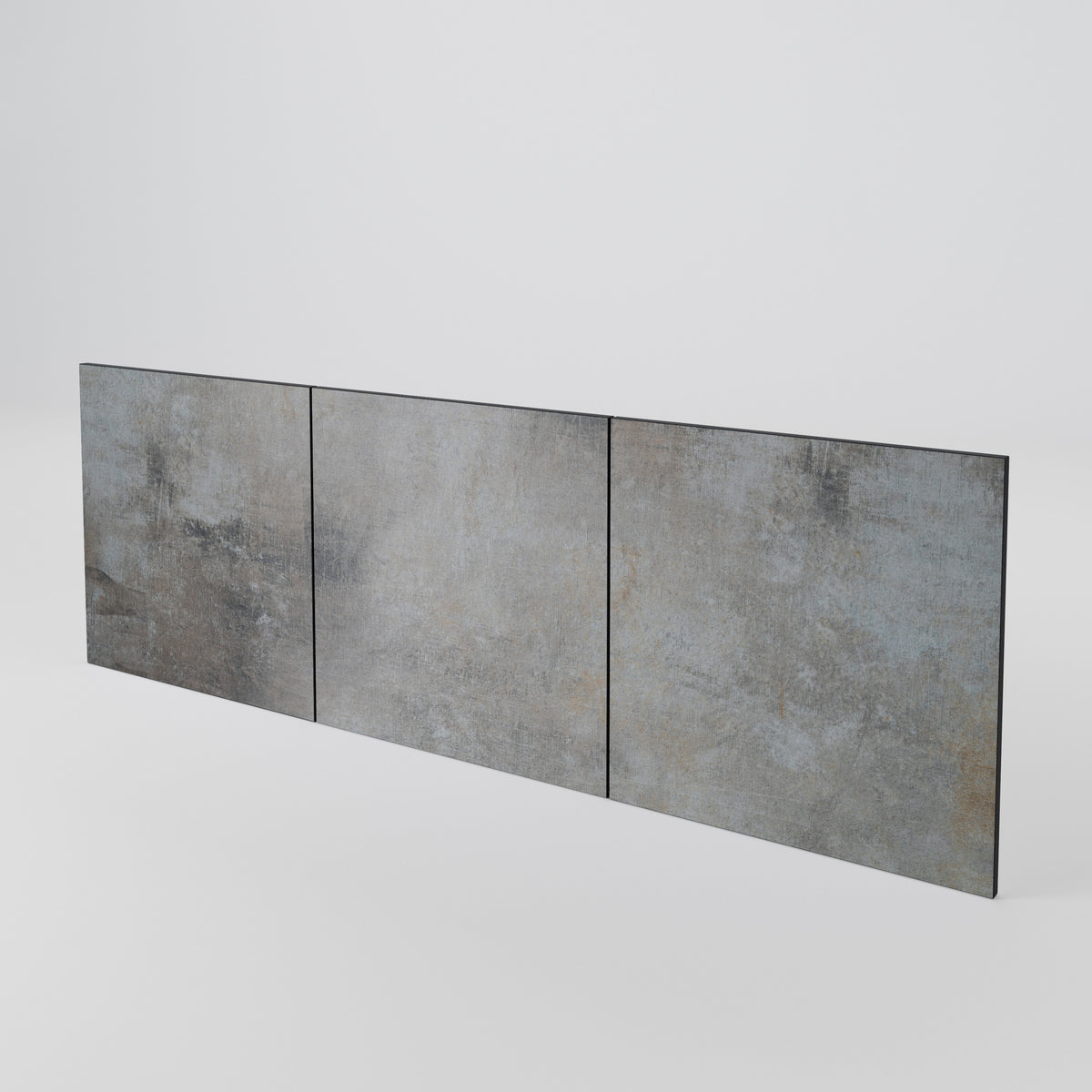 CONCRETE WALL 3-Piece Sideboard Door Set