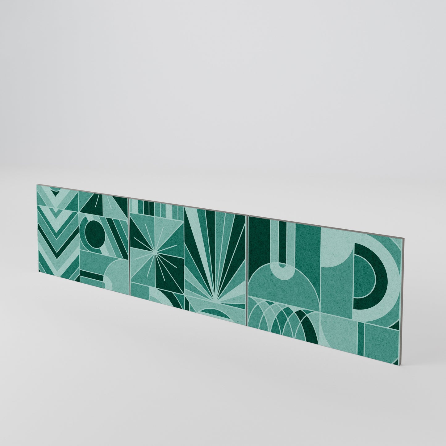 HARMONIC GRID 3-Piece TV Cabinet Door Set