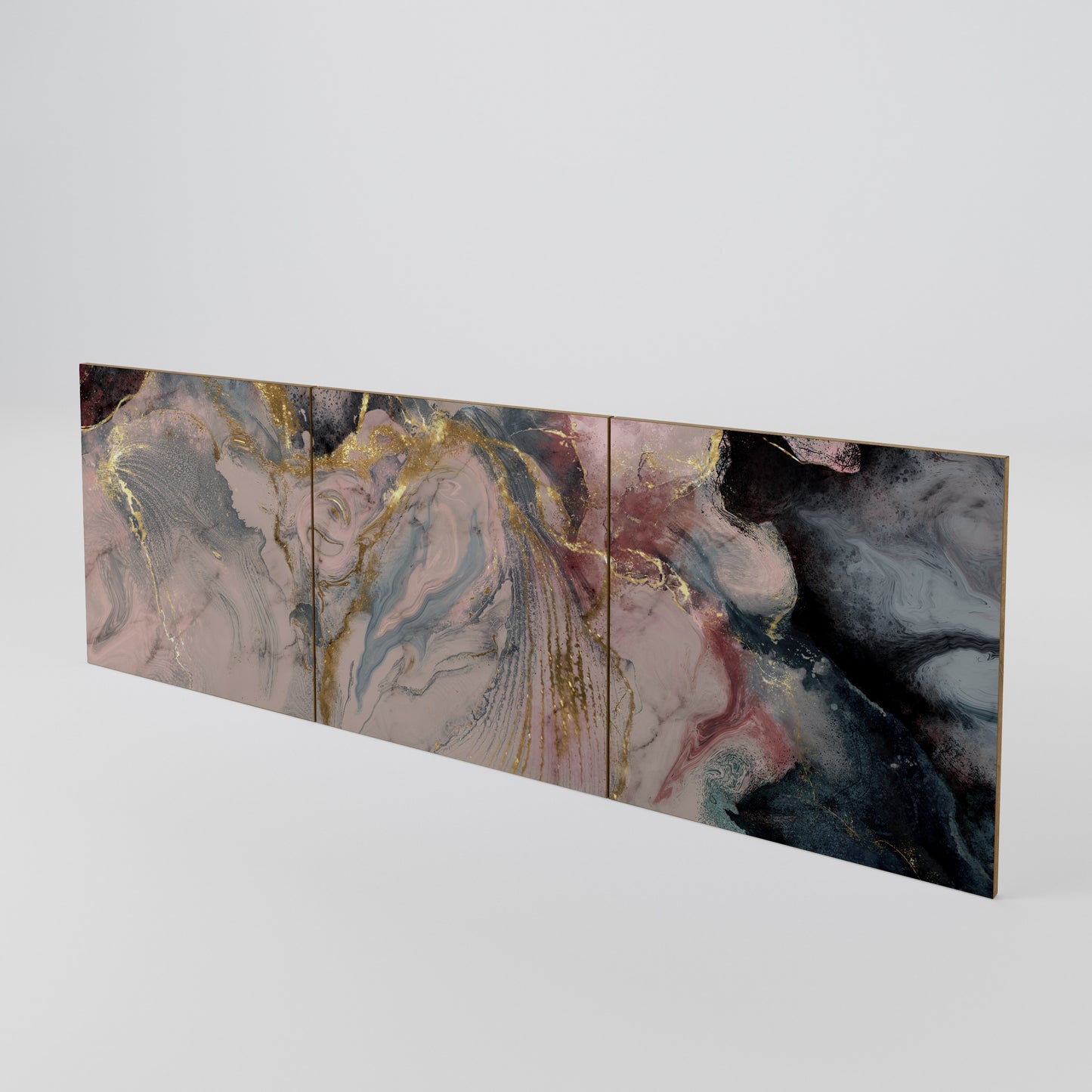 GILDED SWIRLS 3-Piece Sideboard Door Set