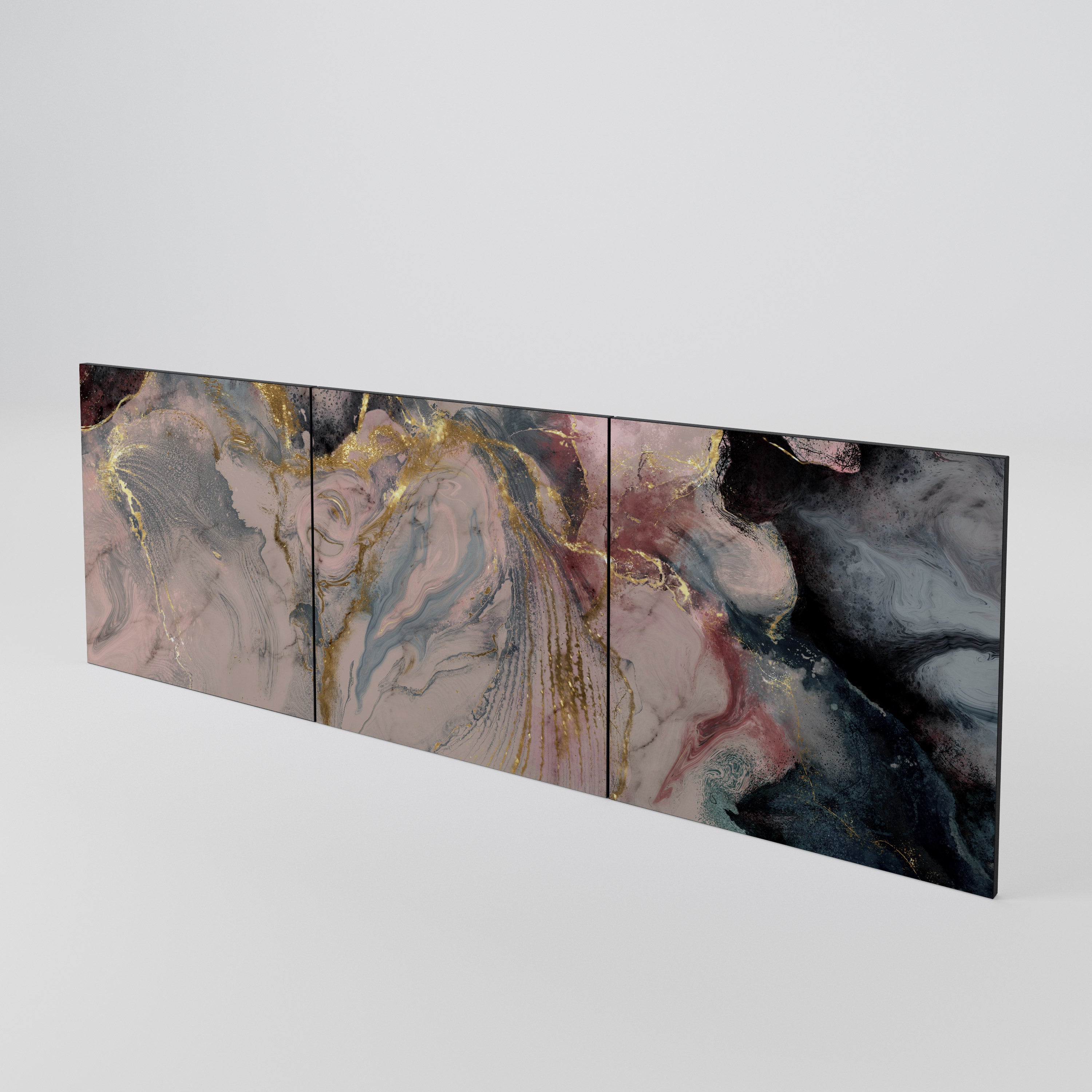 GILDED SWIRLS 3-Piece Sideboard Door Set