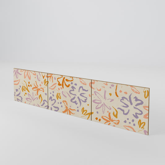 SPRING WHIMSY 3-Piece TV Cabinet Door Set