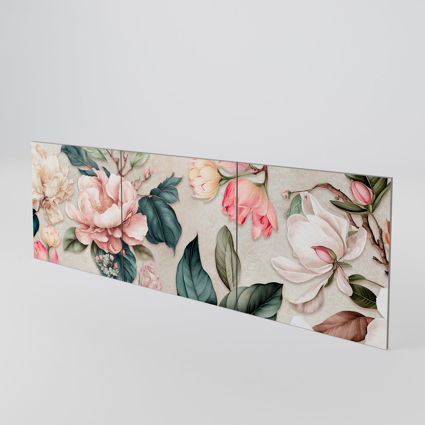 FLORAL GRACE 3-Piece Sideboard Door Set