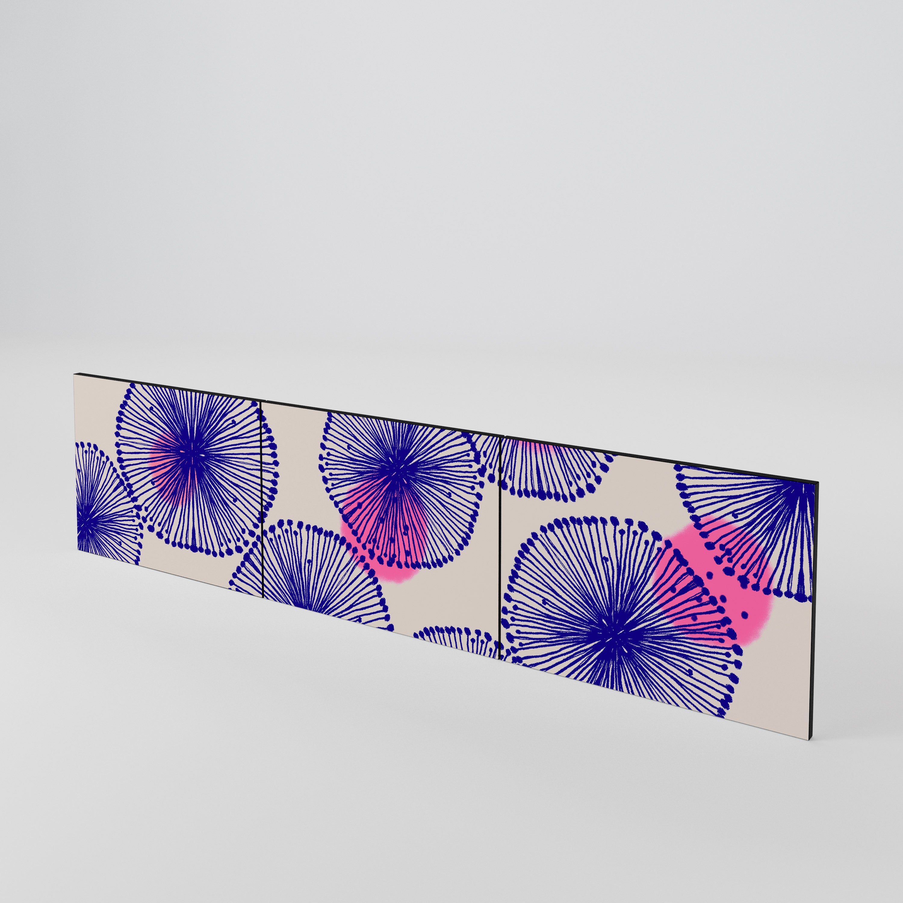 MAGIC NATURE 3-Piece TV Cabinet Door Set