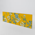 YELLOW CHINOISERIE 3-Piece Sideboard Door Set