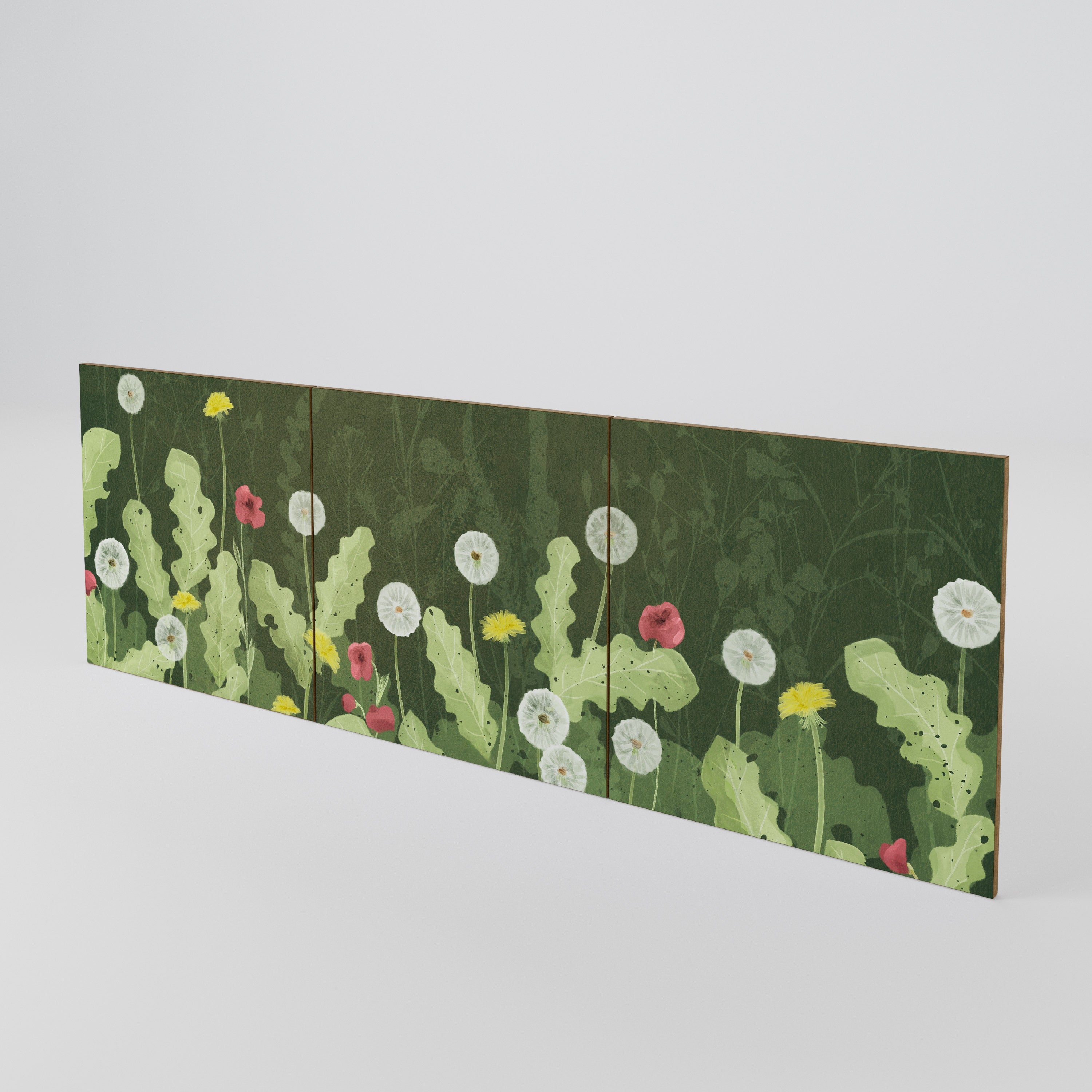 DANDELION AMUSE 3-Piece Sideboard Door Set