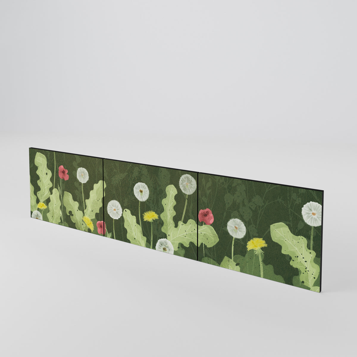 DANDELION AMUSE 3-Piece TV Cabinet Door Set