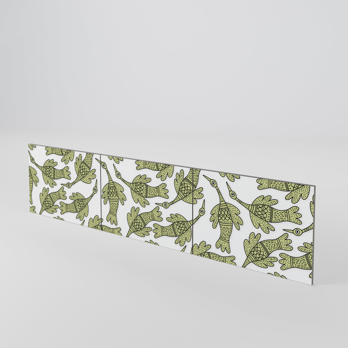 SEEDLING SONGBIRD 3-Piece TV Cabinet Door Set