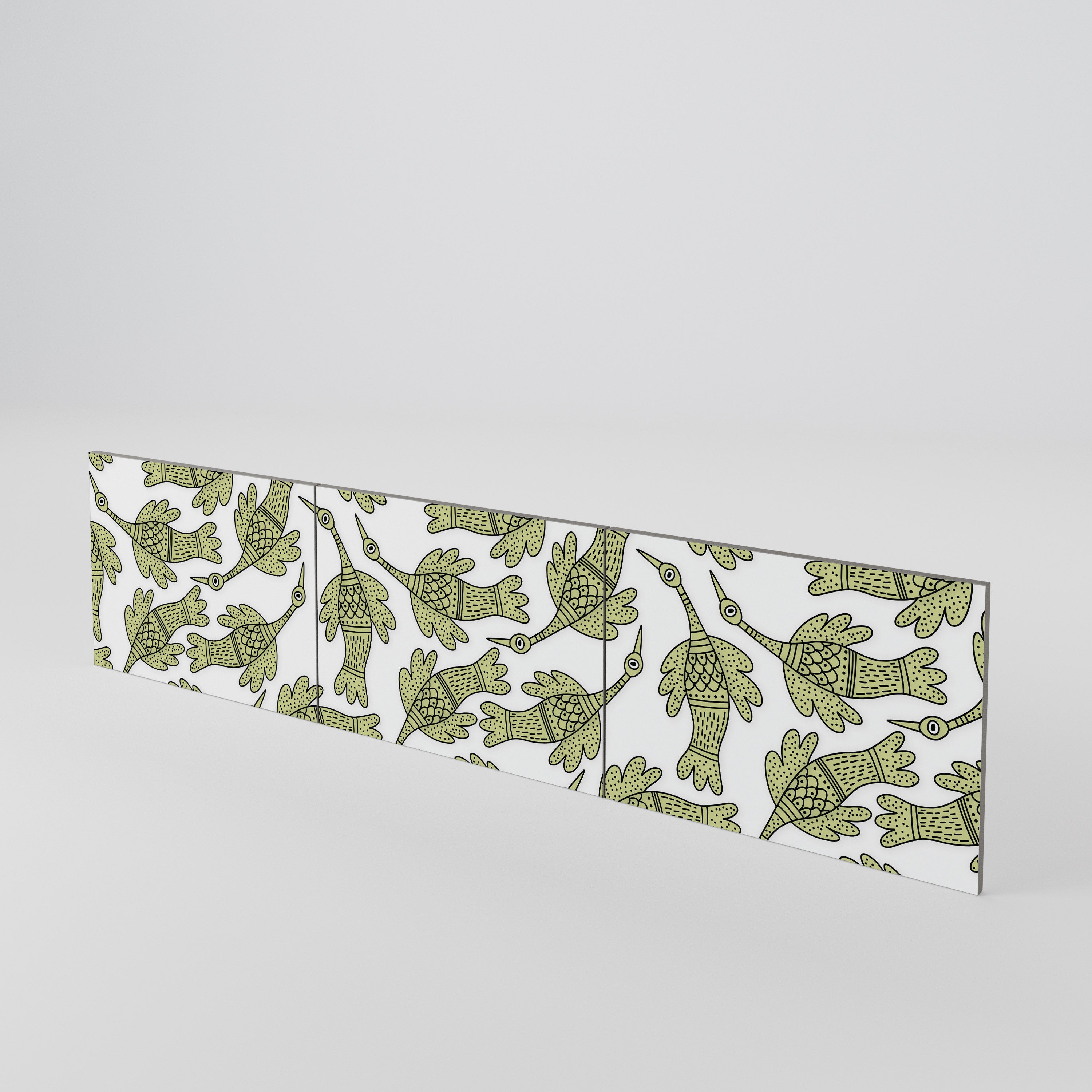 SEEDLING SONGBIRD 3-Piece TV Cabinet Door Set