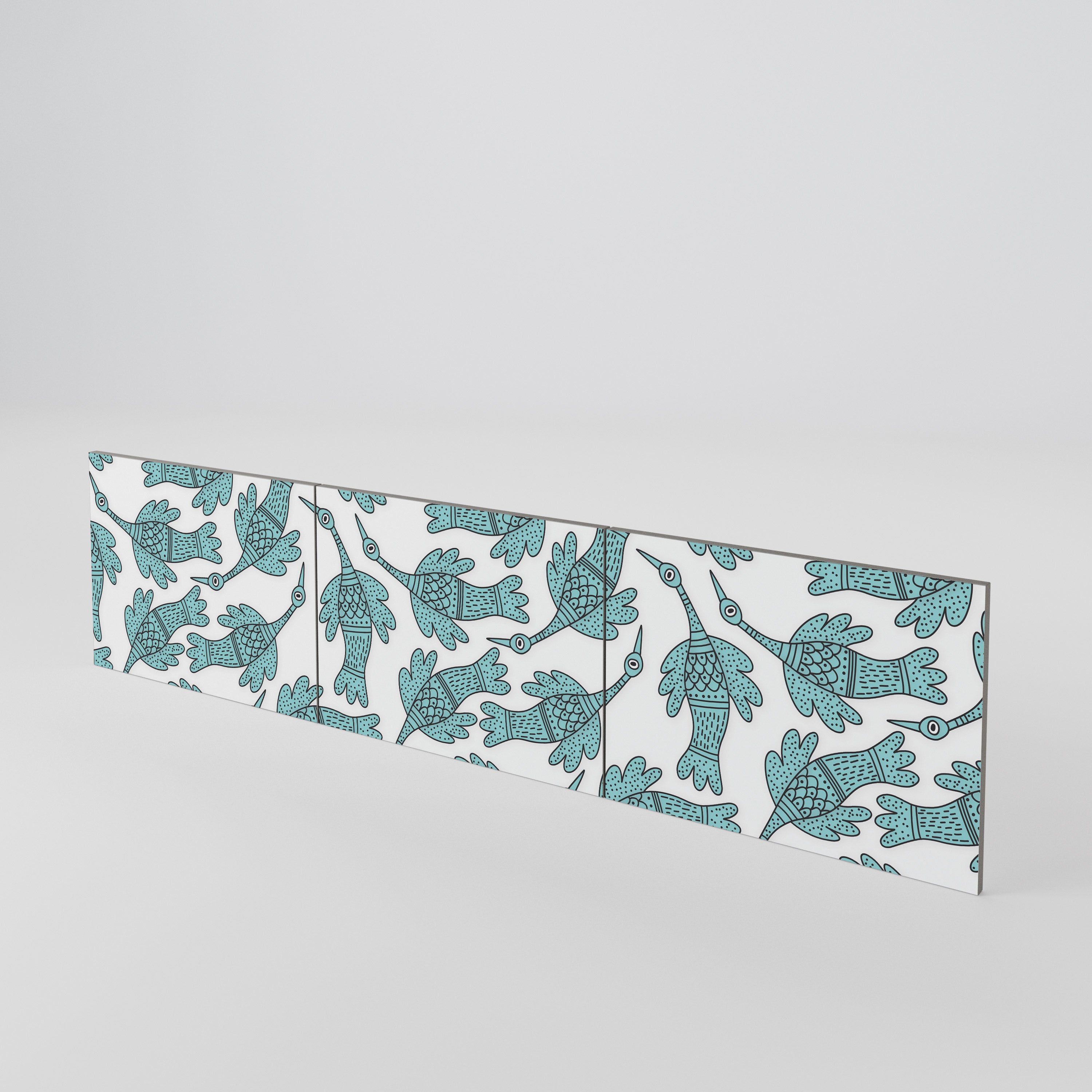 WATERSPOUT SONGIBIRD 3-Piece TV Cabinet Door Set