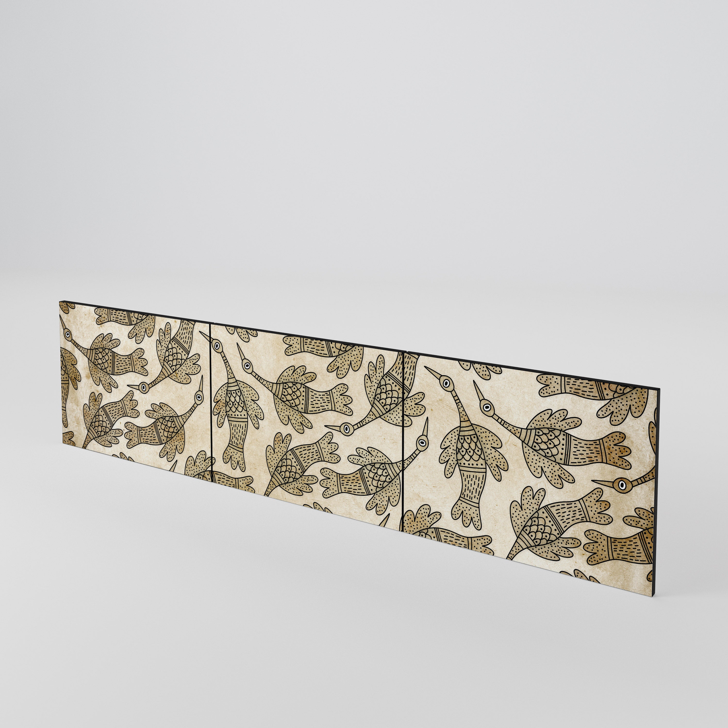 ALMONDINE SONGBIRD 3-Piece TV Cabinet Door Set